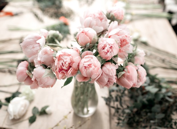 Pêonias, as flores preferidas da noiva, a atriz Meghan Markle (Foto: Thinkstock Photos)