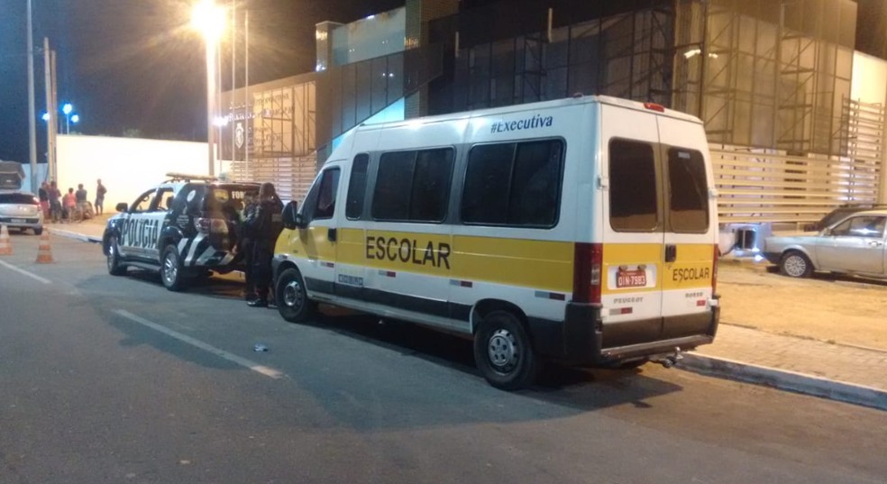 O motorista de transporte escolar, de 30 anos, foi preso em flagrante por estupro de vulnerável no Ceará. — Foto: Ricardo Mota/TV Diário