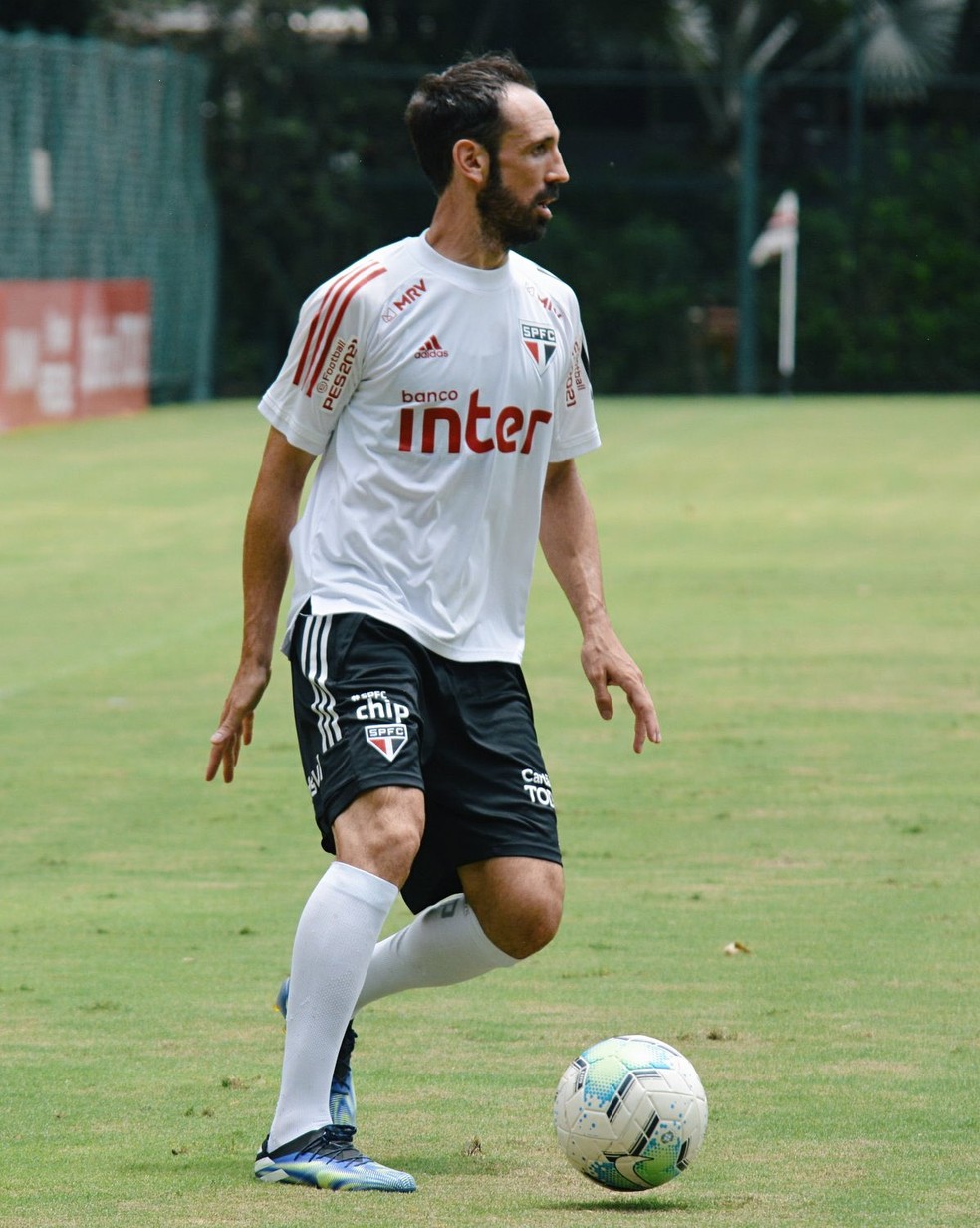 Juanfran fez 56 jogos pelo São Paulo — Foto: Erico Leonan / saopaulofc.net