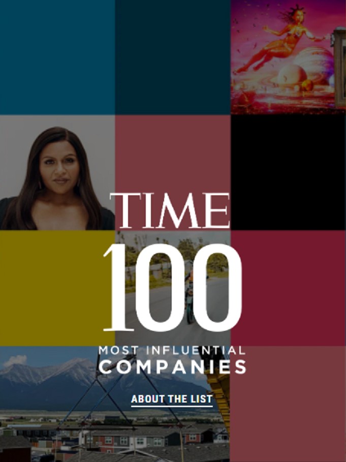 Time divulga lista com 100 empresas mais influentes (Foto: Reprodução/Time)