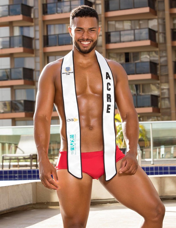 Candidato do Acre ao Mister Brasil CNB 2020 (Foto: Luciano Medeiros/LV Assessoria)