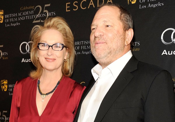 Meryl Streep e Harvey Weinstein (Foto: Divulgação)