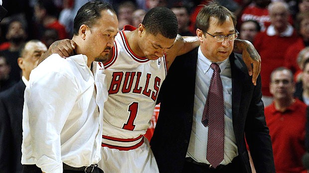 basquete nba derrick rose chicago bulls machucado (Foto: Agência Reuters)