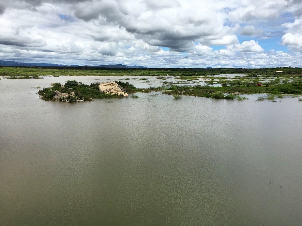 Chuvas no Agreste e Sertão elevam os níveis das barragens do interior — Foto: Arquivo / TV Asa Branca 