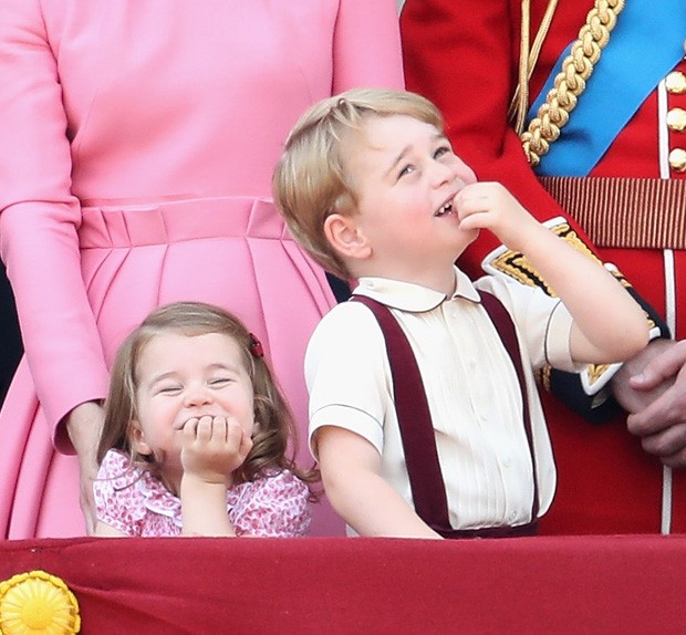 Charlotte e George (Foto: Getty Images)