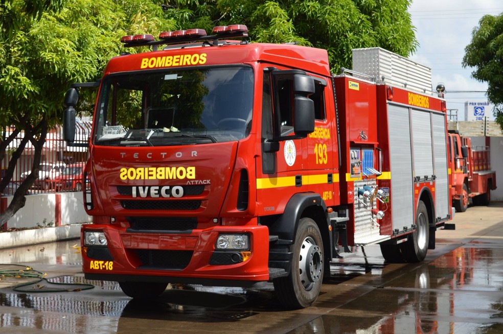 Corpo de Bombeiros foi acionado  — Foto: Divulgação/CBM-PI