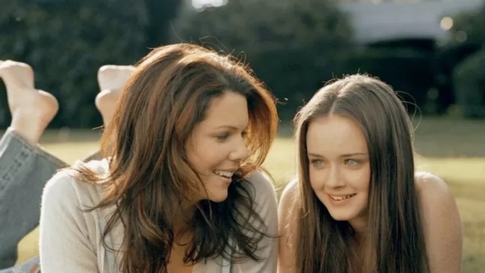 Gilmore Girls também foi uma das séries tema de remakes na onda recente — Foto:  NETFLIX via BBC