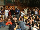 Artistas protestam contra fusão dos ministérios da Cultura e da Educação