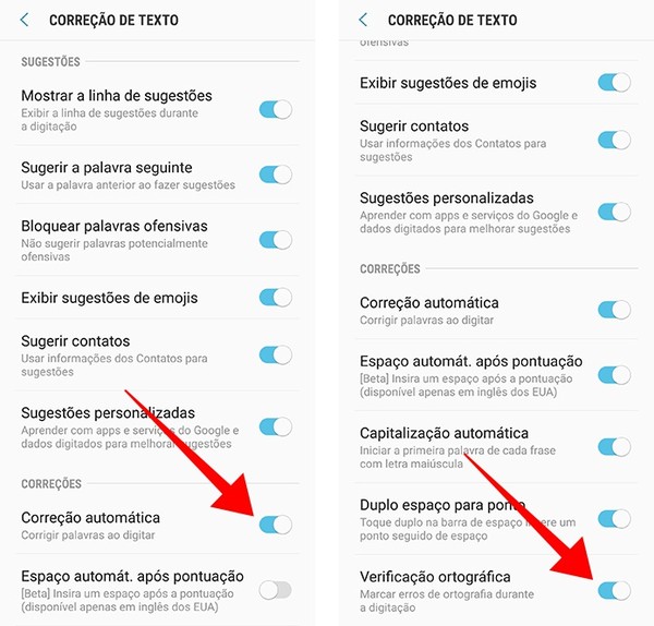Como Configurar O Corretor Ortografico Do Celular Produtividade Techtudo