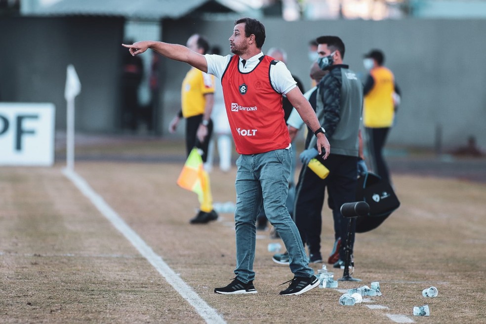 Técnico Felipe Conceição, do Remo — Foto: Samara Miranda/Ascom Remo