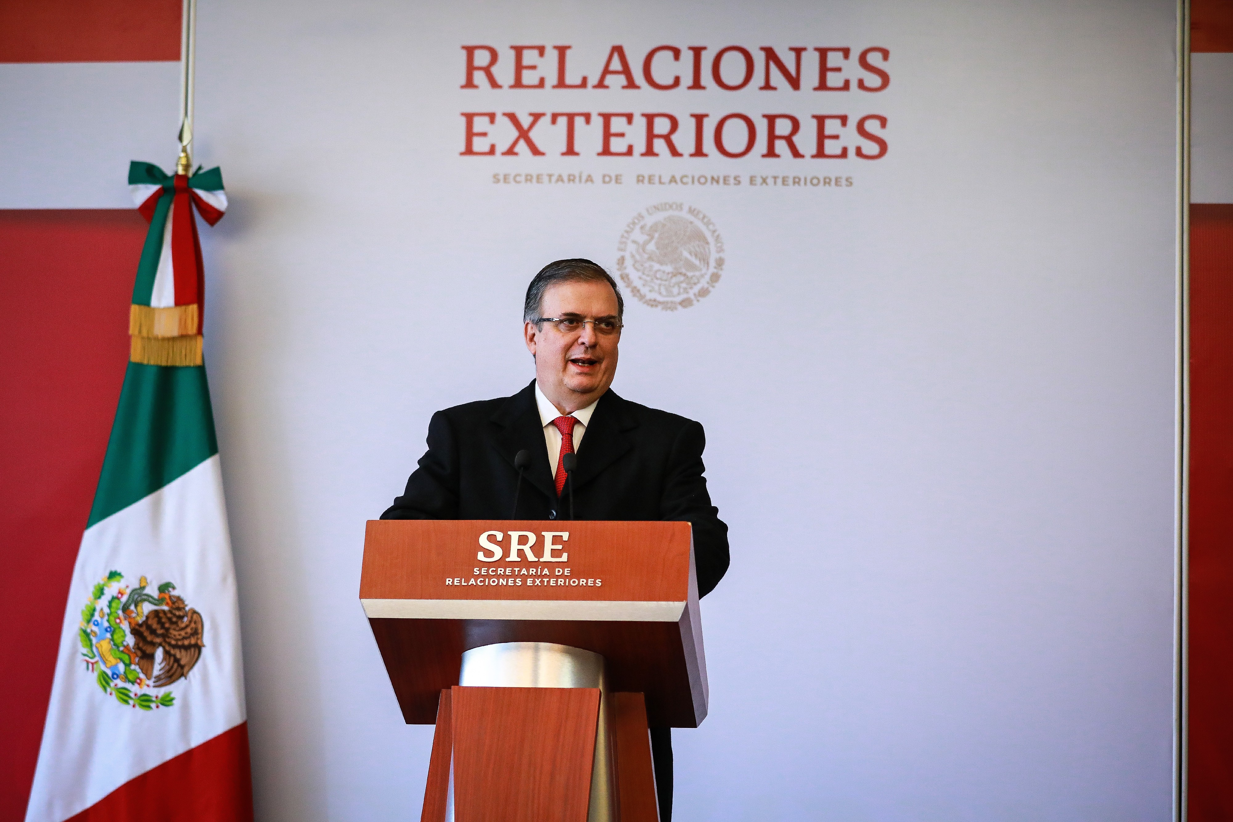 O Secretário de Relações Exteriores do México, Marcelo Ebrard Casaubon (Foto: Getty Images)