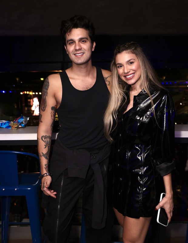 Luan Santana e a namorada, Izabela Cunha (Foto: Manuela Scarpa/Brazil News)