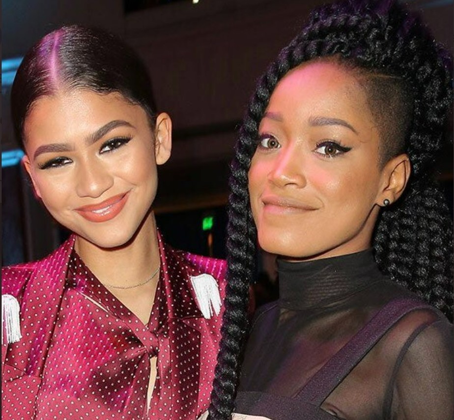 Keke Palmer desafaba ao ser comparada com Zendaya: "Exemplo de