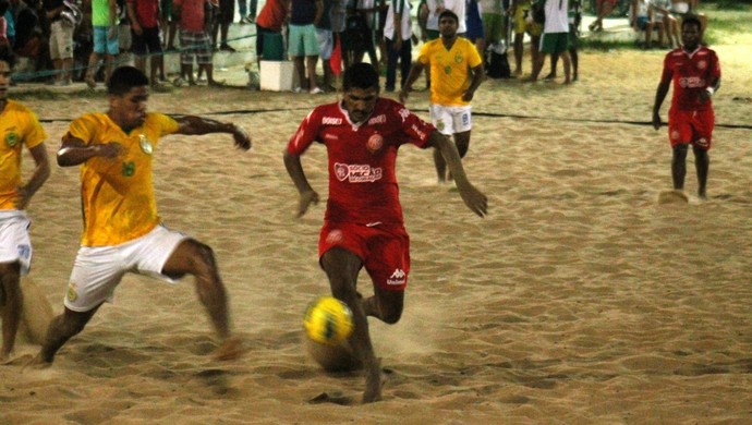 André Bigode América-RN beach soccer (Foto: Canindé Pereira/Divulgação)