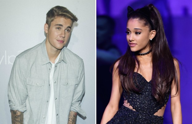 Justin Bieber elogia Ariana Grande e recebe resposta do namorado da cantora (Foto: Jerome Favre/Larry Busacca/Getty ImagesC)