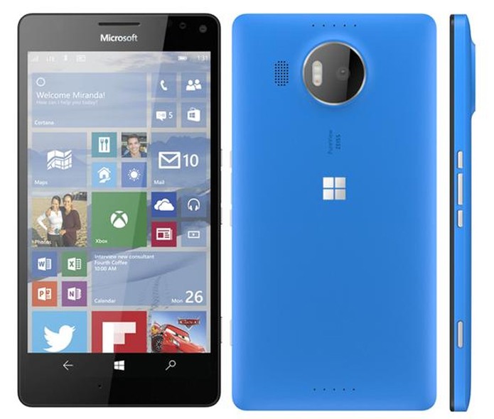 Lumia 950 XL terá tela de 5,2 polegadas, suporte à caneta stylus e câmera PureView de 20 MP (Foto: Reprodução/Twitter)