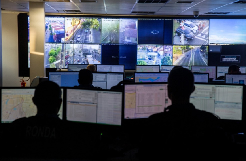 Sistema Policial Indicativo de Abordagem (Spia) do governo vai ser usado durante o plano operacional de quarentena. — Foto: Camila Lima/Sistema Verdes Mares