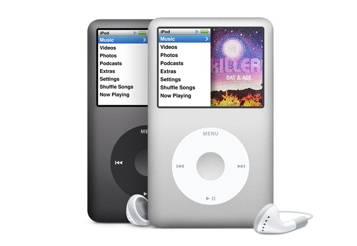 Modelo iPod classic ? o primeiro descontinuado depois de quase 13 anos (Foto: Divulga??o/Apple)