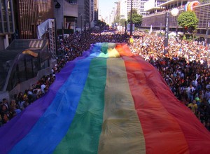 Parada do Orgulho Gay, em São Paulo (Foto: Divulgação)