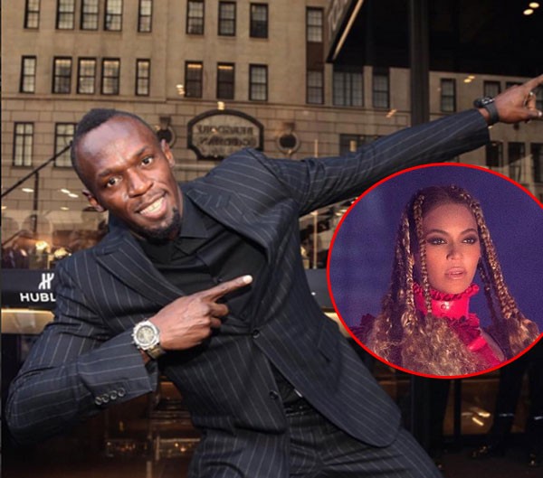 Usain Bolt confessa queda por Beyoncé (Foto: Reprodução/Instagram)