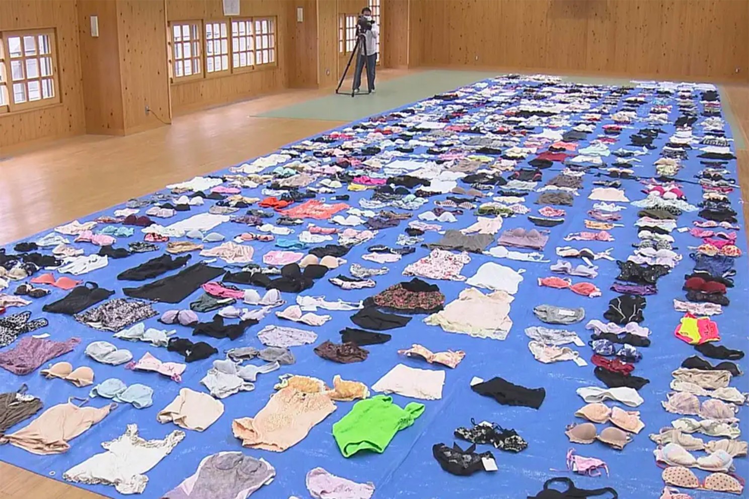 Japonês é preso por roubar mais de 700 peças íntimas femininas em lavanderias (Foto: reprodução/ NY Post/ Beppu City Police Office)