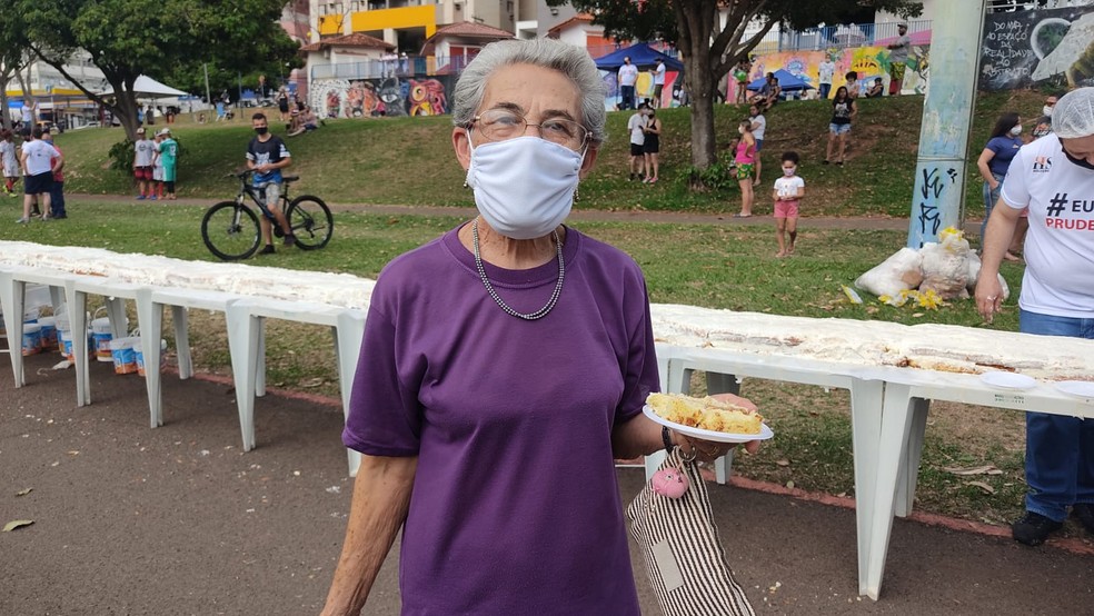 Edilza Araújo, de 74 anos — Foto: Aline Costa