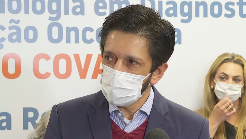 O prefeito de São Paulo, Ricardo Nunes (MDB). — Foto: Reprodução/TV Globo