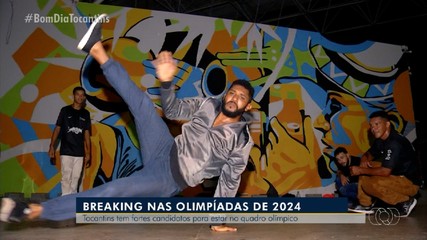 Tocantins tem fortes competidores com o Breaking entrando nas Olimpíadas em 2024