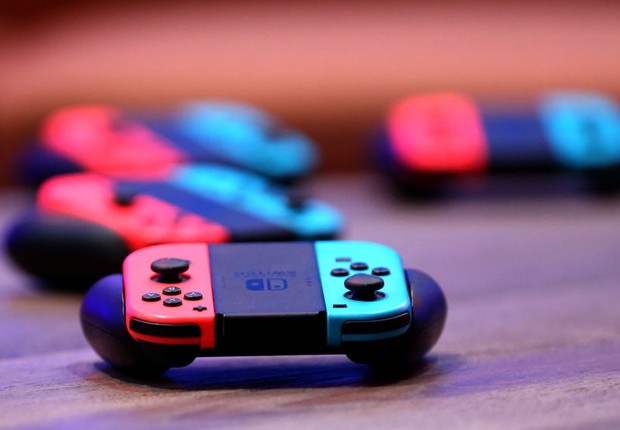 Controle do Nintendo Switch (Foto: Gabe Ginsberg / Colaborador via Getty Images)
