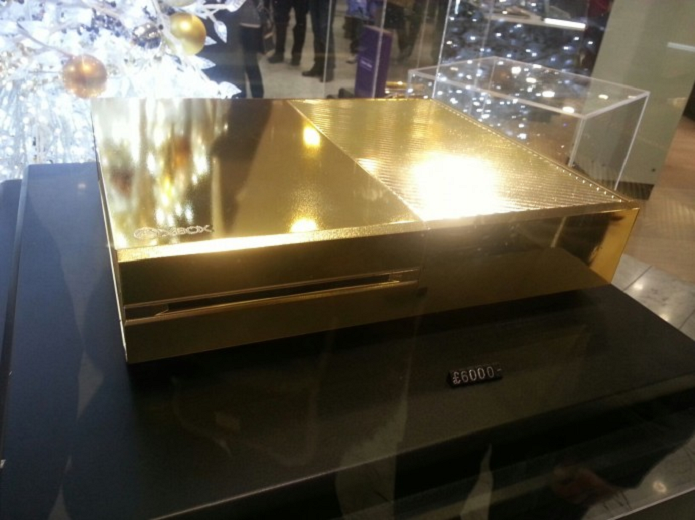 Harrods vendeu XOne de ouro (Foto: Reprodução Luxury Launches)
