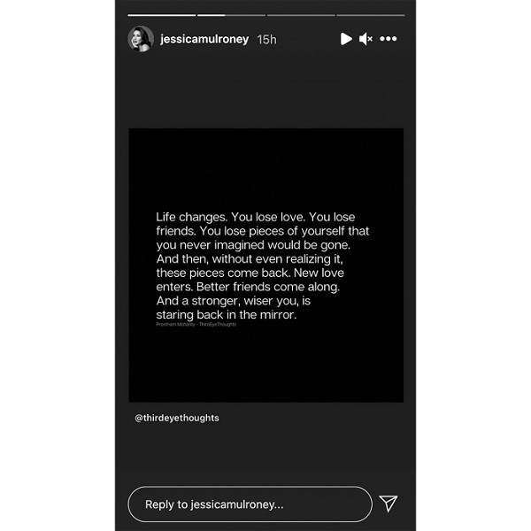 O post da estilista, apresentadora e influencer Jessica Mulroney com a suposta alfinetada na atriz Meghan Markle (Foto: Instagram)