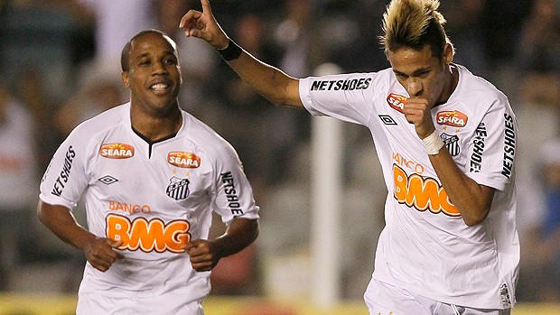 Neymar Borges gol Santos (Foto: Ag. Estado)