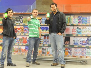 Os três fundadores da Mercode: Igor Garcia, Gabriel Schiavoni e Fábio Campos. (Foto: Divulgação)