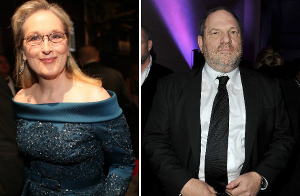 Meryl Streep e Harvey Weinstein (Foto: Getty Images)