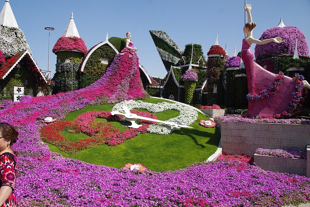Miracle Garden - Dubai, Emirados Árabes Unidos (Foto: Miracle Garden / Divulgação)