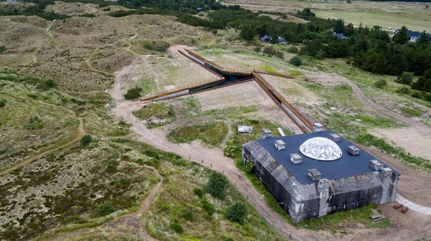BIG cria museu invisível incrustado em montanha na Dinamarca (Foto: Divulgação)