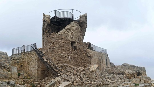 Terremoto na Síria: castelo medieval em Aleppo e outros sítios arqueológicos são destruídos 
