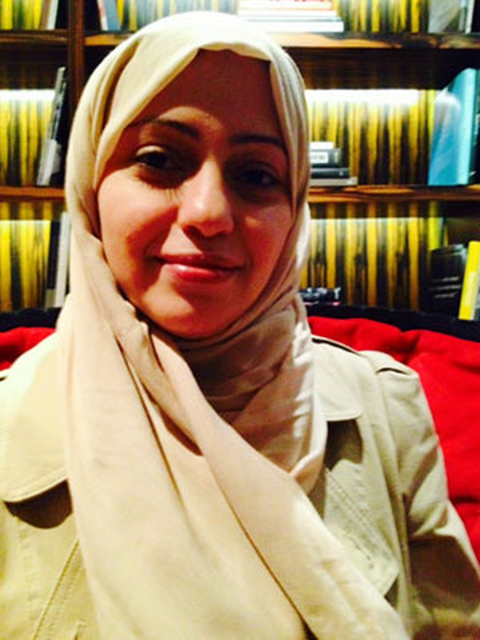 A saudita Samar Badawi (Foto: Giovana Sanchez/G1)