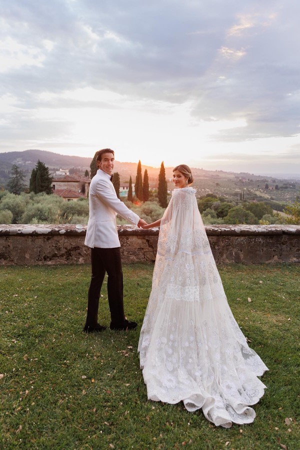 Lala Trussardi Rudge se casa com Bruno Khouri em Firenze, na Itália; saiba todos os detalhes (Foto: @germanlarkin)