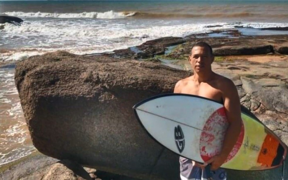 Hugo José Gomes foi assassinado em Guarapari — Foto: Reprodução/TV Gazeta