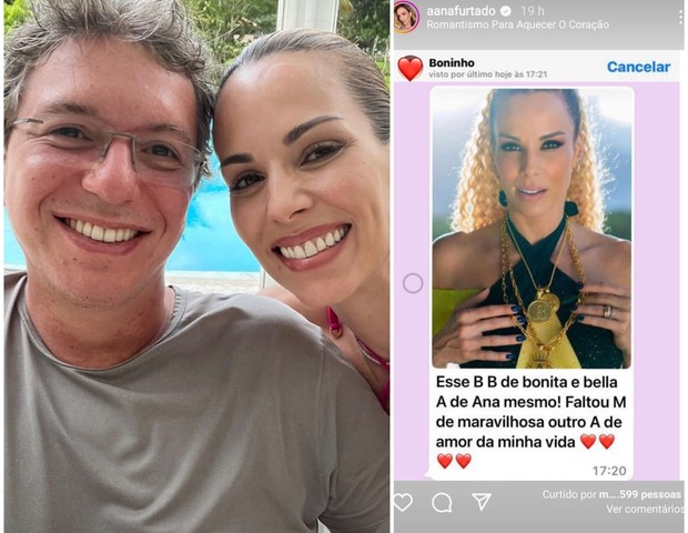 Boninho e Ana Furtado (Foto: Instagram)