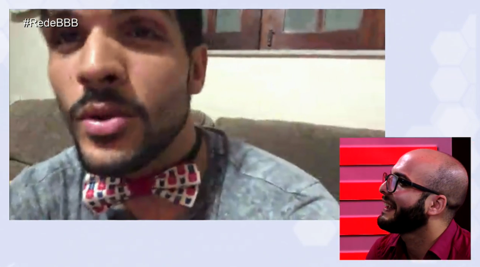 Lucas declara sobre noiva: 'Não estamos mais juntos' (Foto: TV Globo)