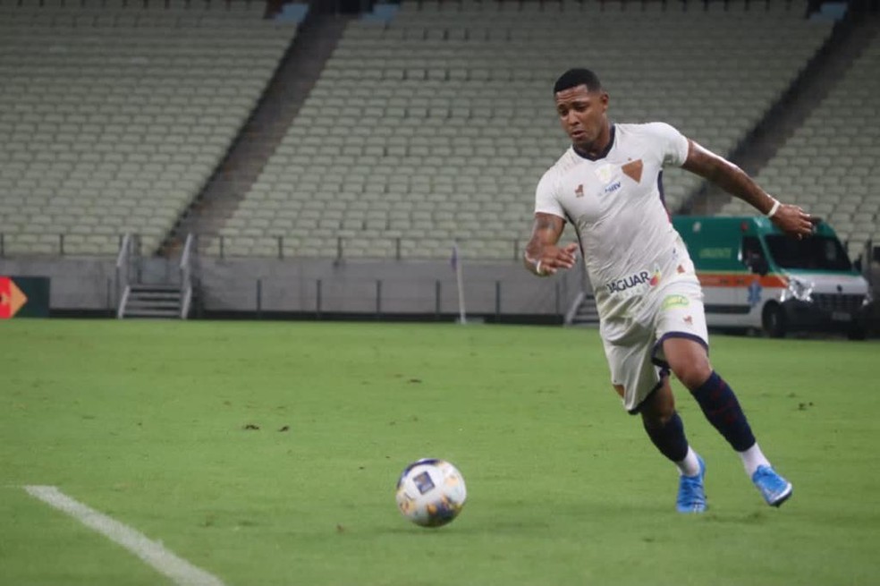 David, atacante do Fortaleza — Foto: Karim Georges / Fortaleza EC