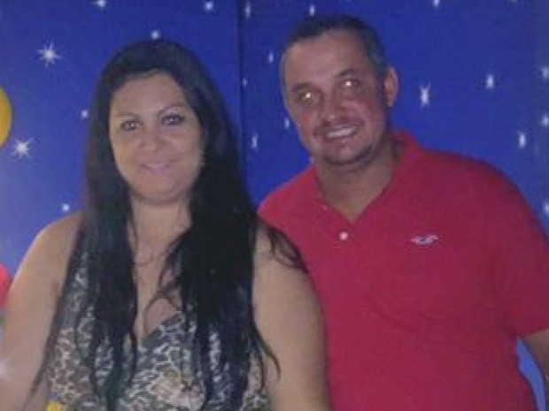 A mãe do jovem, Tatiana Lozano Pereira, e o marido, Alex Pereira (Foto: Reprodução/EPTV)
