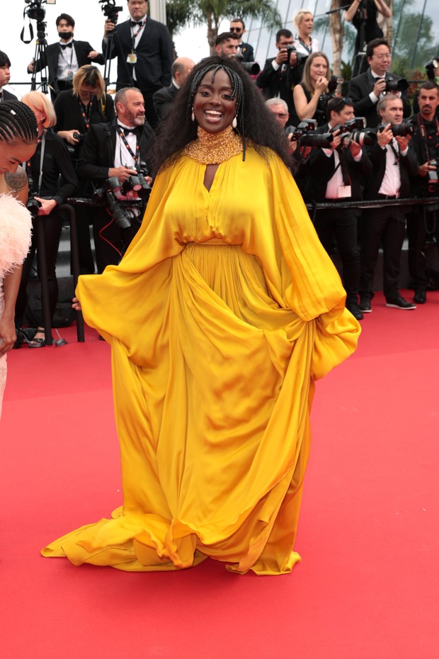 CANNES, FRANCE - MAY 23: Aïssa Maïga attends the screening of "Decision To Leave (Heojil Kyolshim)" during the 75th annual Cannes film festival at Palais des Festivals on May 23, 2022 in Cannes, France. (Photo by John Phillips/Getty Images) (Foto: Getty Images)