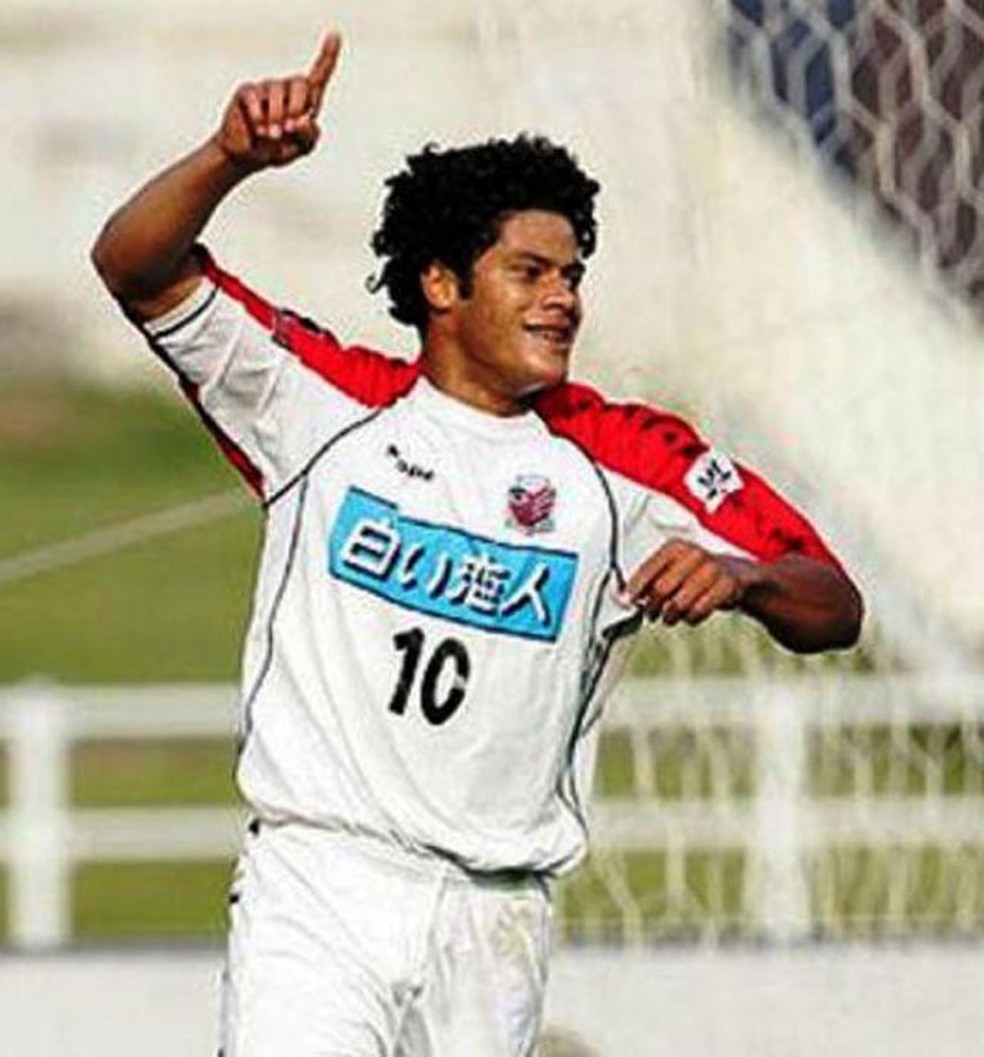 Hulk nos tempos de Jap&atilde;o &mdash; Foto: Reprodu&ccedil;&atilde;o