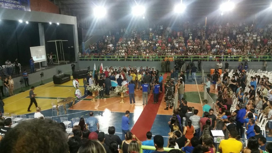 Corpo do prefeito de Tucuruí é velado no ginásio da cidade