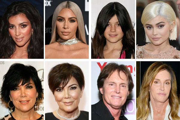 Dez anos de Kardashians: a família mais badalada da TV mudou muito na última década (Foto: Getty Images)