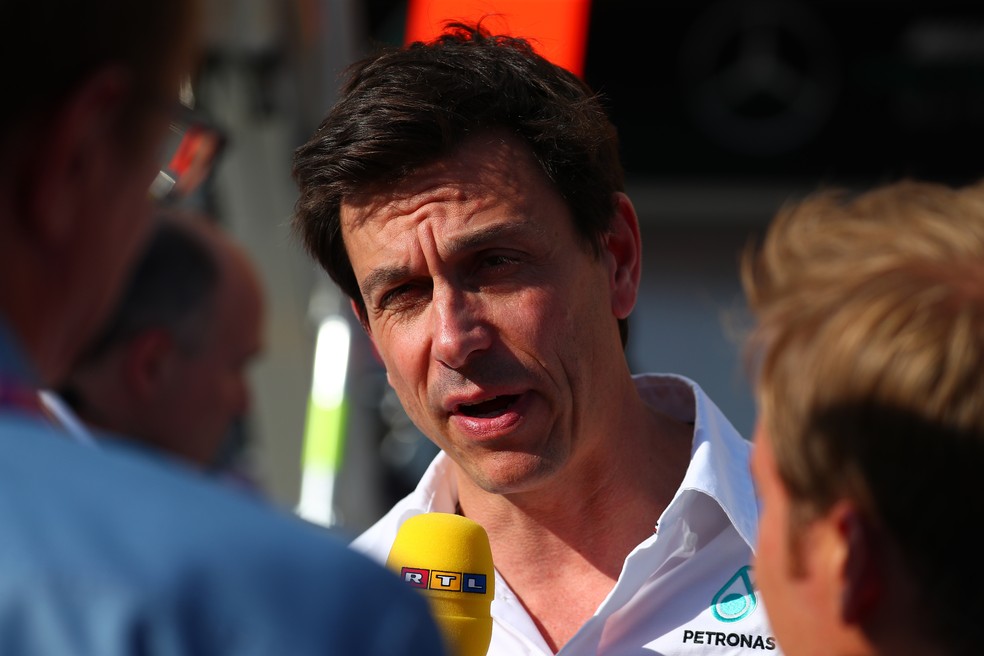 Toto Wolff é chefe da equipe Mercedes na Fórmula 1 — Foto: Getty Images