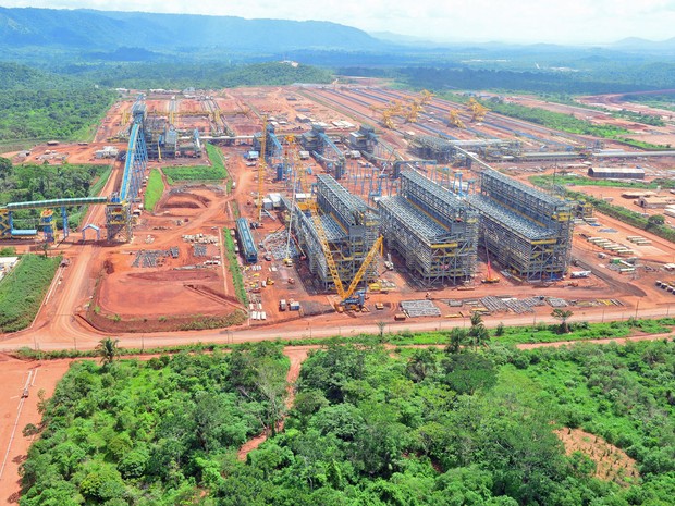Vista aérea do Projeto Ferro Carajás S11D da Vale (Foto: Salviano Machado/ Vale)